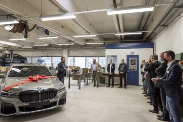 Übergabe BMW 760li xDrive